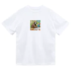 hobopoの"A Sloth Trying Various Things"  Dry T-Shirt