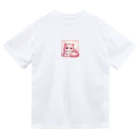 猫!にゃんこ！のPINK! Dry T-Shirt