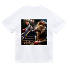 Laugh-Tのウサギとライオンのボクシング Dry T-Shirt
