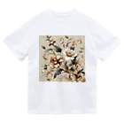 masa_innovatorのElegant Florals Dry T-Shirt