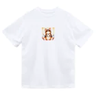 アニマルグッズストア　OPIの茶色い猫 Dry T-Shirt