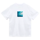 Lovers-chapelのサーファーと海 Dry T-Shirt