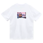 SORATOBI_YAKANの車窓とヤカン Dry T-Shirt