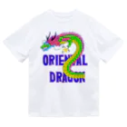 LalaHangeulのORIENTAL DRAGON（龍）英字バージョン ドライTシャツ