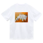 Yoshico-1655の幸せな夢をみる仔猫たち・油絵 Dry T-Shirt