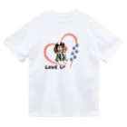 IMALOCOUDEMのI LOVE キャバリア♥ Dry T-Shirt