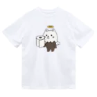 イラスト MONYAAT のねこかぶってるやつ　トイレットペーパー Dry T-Shirt