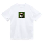 kotarou_92のウルウルがキュートな犬 ドライTシャツ