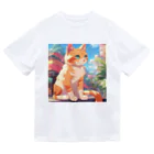 masasan0118の窓辺に佇む、かわいらしい猫ちゃんの姿🐱✨ Dry T-Shirt