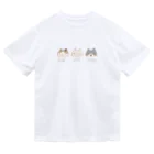 ねこてぃぶの仲良しにゃんこ ドライTシャツ