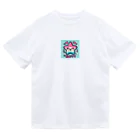 メアリーの星空とLINEスタンプ風デザインが絶妙 Dry T-Shirt