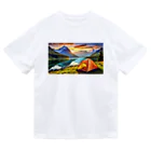 Kz_25@アウトドアーのキャンプファッション -Sunrise- Dry T-Shirt