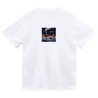 Banksy-sの1. Futura Space Station ドライTシャツ