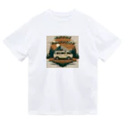 dotmagのレトロなキャンピングカーグッズ Dry T-Shirt