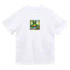 Yta_Tの輝くカエル Dry T-Shirt