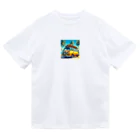 c-kichiの海辺のフォルクスワーゲン Dry T-Shirt