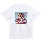 nekodoragonのびっくり！ 猫ドラゴン Dry T-Shirt