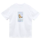 mikenekoCHANNEL〜愛は支配しない〜の猫とシャボン玉 ドライTシャツ