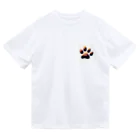 ニャン丸の猫の肉球ニャンポイント Dry T-Shirt