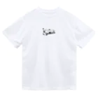 sansamのねこごろり/モノクロ Dry T-Shirt