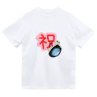 Simizimi_sizimiのしみじみしじみのお祝いの桜 Dry T-Shirt