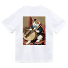 F2 Cat Design Shopの orchestra cat 001 ドライTシャツ
