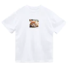 chocomegane0228のすやすや猫 ドライTシャツ