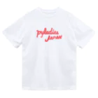 PyLadiesTokyoのPyLadies Japan 赤文字ver ドライTシャツ