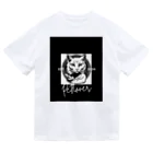 SERIY_SHOPの勇敢な猫戦士 ドライTシャツ