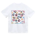 Happiness Home Marketのカラフルにくキュウ ドライTシャツ