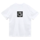 cotaro_worksのドラゴン 鉛筆画03 Dry T-Shirt