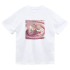 chan-takehaniの“ピンクのミルククラウン ドライTシャツ