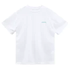 oki_sceneryのおーえす青文字両面海中道路 Dry T-Shirt