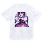 LONGSTONEのパープルフォックス美少女 Dry T-Shirt