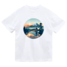 Stylo Tee Shopの和風お寺の景色 ドライTシャツ