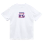 -優雅-  の夕焼け満喫ン。 Dry T-Shirt