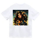 AQUAMETAVERSEの花と女と猫　なでしこ1478 Dry T-Shirt