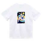 Animask-Storeのスペース・ラビ子ちゃん Dry T-Shirt