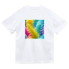 chan-takehaniの羽根のカレイドスコープ Dry T-Shirt