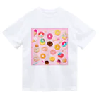 MEGROOVEのドーナツいっぱい🍩 Dry T-Shirt