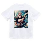 Anime_Ijindenの美と愛の女神アフロディーテ B〜Aphrodite B goddess of beauty and love〜 ドライTシャツ