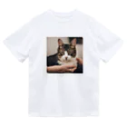 猫ちゃんとベタちゃん♪の癒しの猫グッズ♪ ドライTシャツ