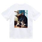 kaz_new9の蒼い瞳の猫ちゃん2 Dry T-Shirt