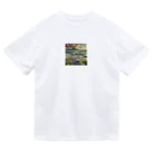 TakeKAKEのお洒落な常夏の空港風景 Dry T-Shirt