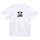 112357baのパーカーパンダパンダ Dry T-Shirt