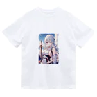 巫女スタぐらむの日本刀をもった美少女 Dry T-Shirt