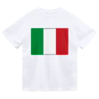 お絵かき屋さんのイタリアの国旗 ドライTシャツ