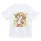 iota01のゆるかわ犬 ドライTシャツ