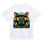 papi&biaのラッパーフレンチブルドッグ Dry T-Shirt