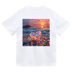 Mellow-Skyの美しすぎるハートシーグラス ドライTシャツ